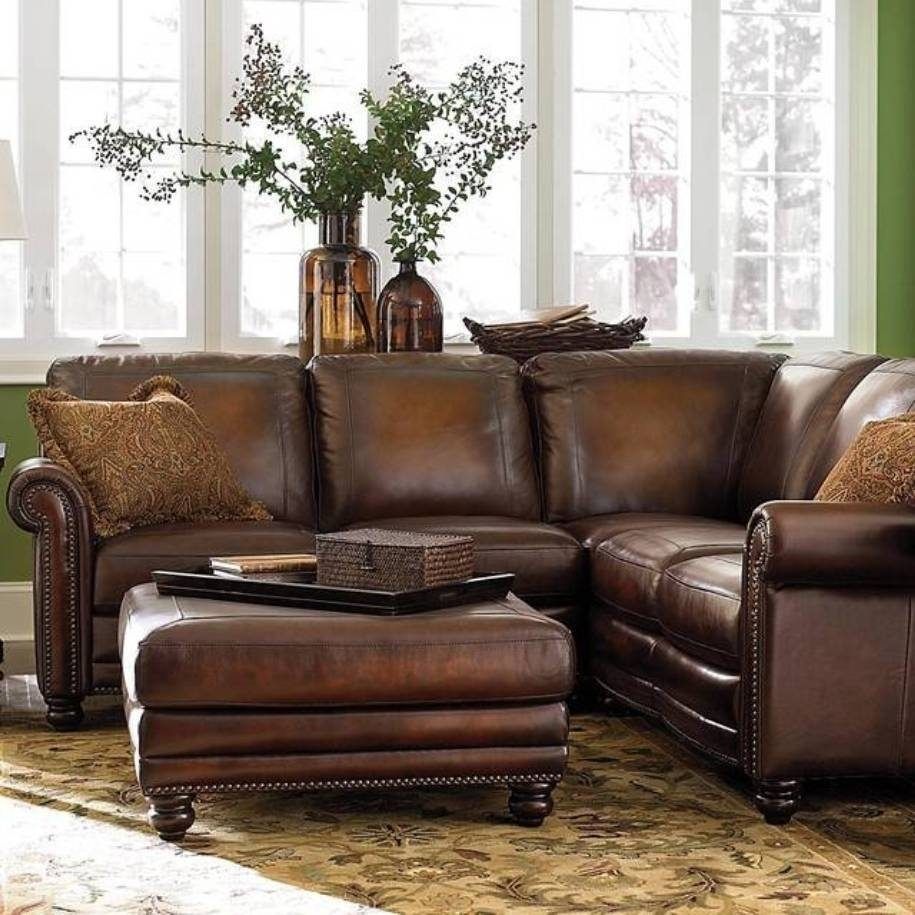Small Leather Sofa And Teak Outdoor Plus Chaise Lounge Or Espresso For Sectional Sofas With High Backs (Photo 7 of 10)