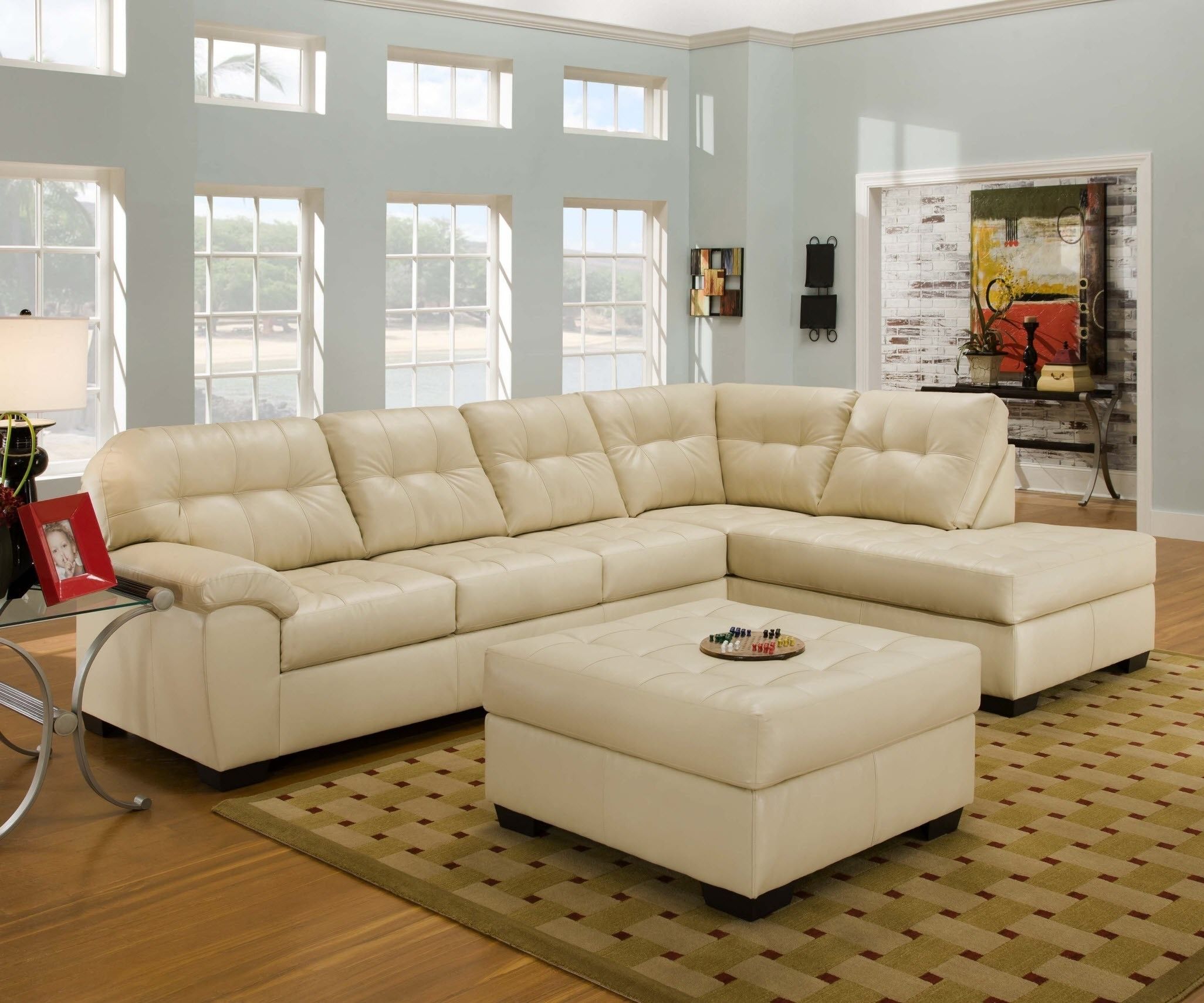 Sofa : Suede Sectional Sofas Leather Sofa Set Sectional Sofa Set With Regard To Tufted Sectional Sofas With Chaise (View 9 of 10)