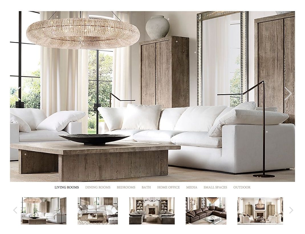 Stunning Restoration Hardware Sectional Ideas – Liltigertoo Within Restoration Hardware Sectional Sofas (View 2 of 10)