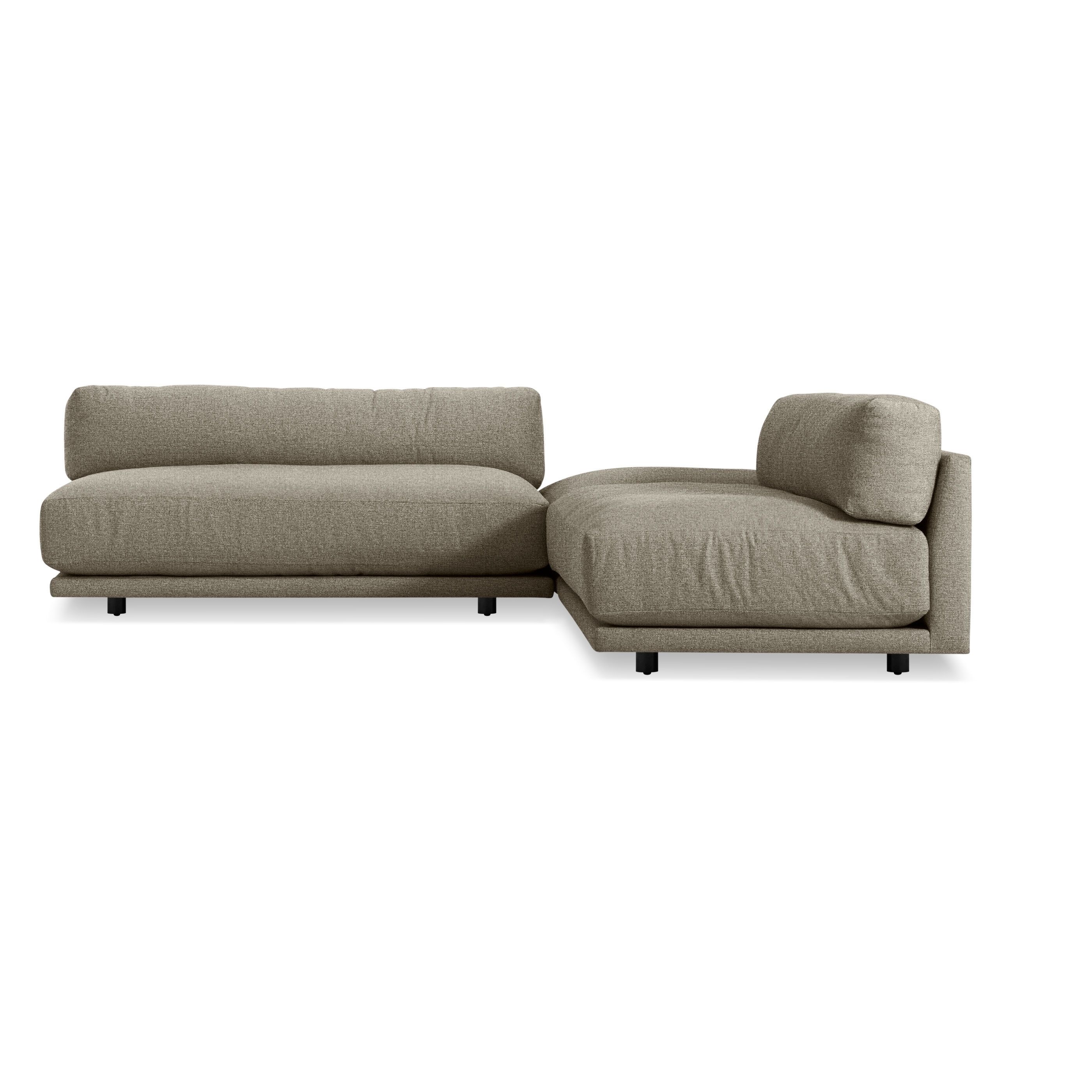 Sunday Small L Sectional Sofa | Blu Dot Pertaining To Newfoundland Sectional Sofas (Photo 9 of 10)