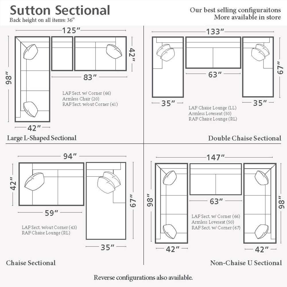 Sutton U Shape Sectional Sofa | Living Room | Bassett Furniture Pertaining To Small U Shaped Sectional Sofas (Photo 14 of 15)