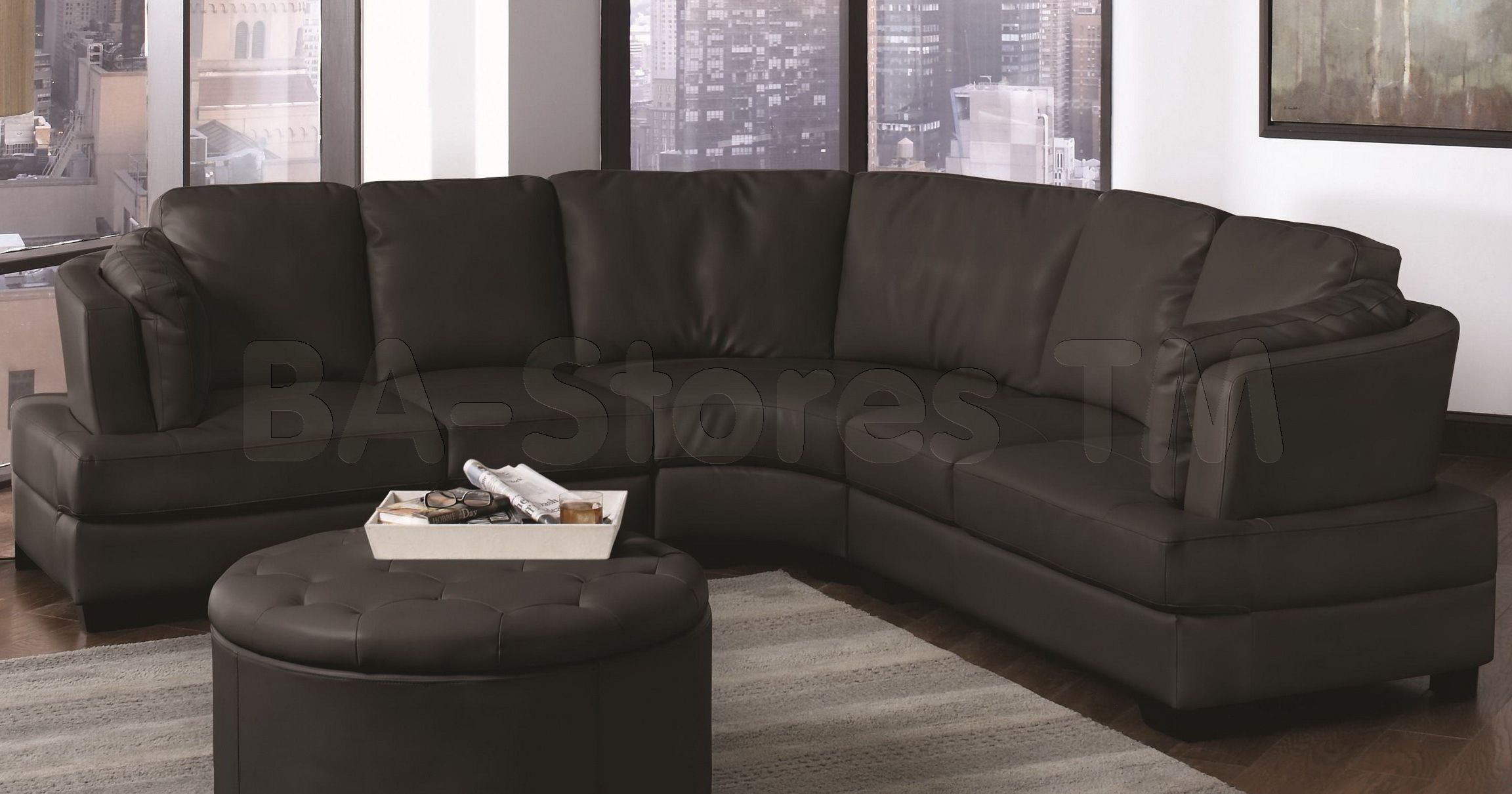 Trend Curved Sectional Sofa 99 On Contemporary Sofa Inspiration With In Rounded Sofas (Photo 6 of 10)