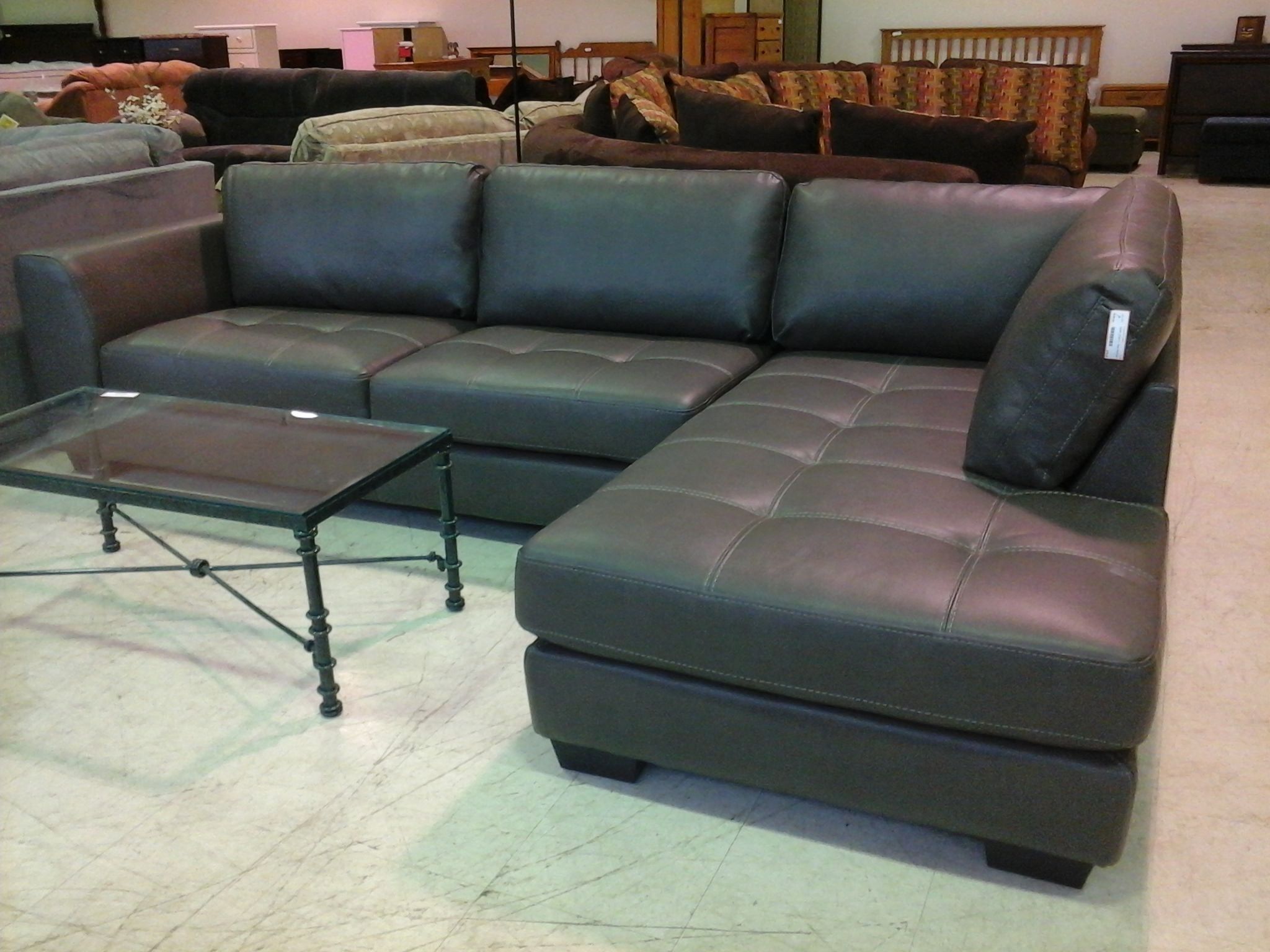 Unbelievable Craftsman Style Gray Sectional With Chaise Marco Polo Pertaining To Craftsman Sectional Sofas (Photo 9 of 10)