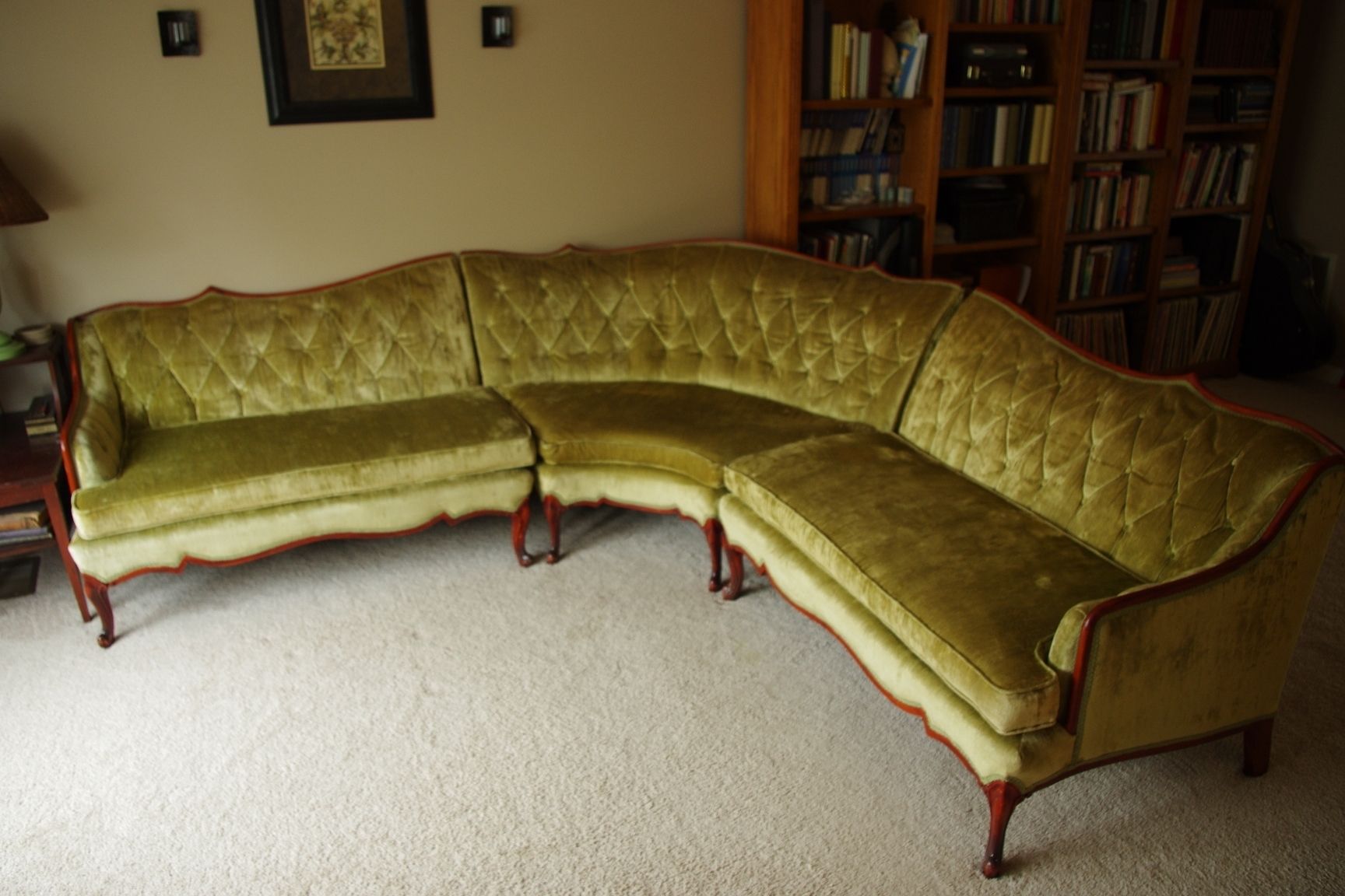 Vintage 1950s Sectional Sofa • Sectional Sofa Regarding Vintage Sectional Sofas (View 1 of 10)