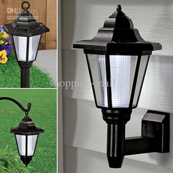 2018 Solar Led Wall Light Garden Wall Solar Lights Palace Style From Regarding Solar Led Outdoor Wall Lighting (Photo 1 of 10)