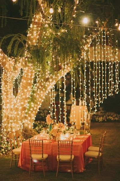 23 Ways To Transform Your Wedding From Bland To Mind Blowing With Outdoor Hanging String Lanterns (Photo 3 of 10)