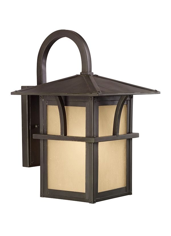 88881 51,one Light Outdoor Wall Lantern,statuary Bronze Pertaining To Asian Outdoor Wall Lighting (View 4 of 10)