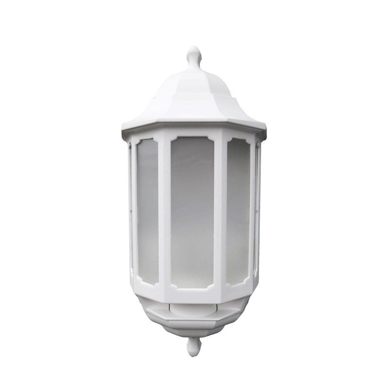 Asd Led Half Lantern Outdoor Wall Light With Dusk To Dawn Sensor Throughout Dawn Dusk Outdoor Wall Lighting (View 7 of 10)