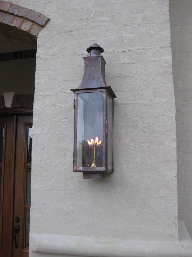 Best 25 Gas Lanterns Ideas On Pinterest Gas Lights Arched Natural Intended For Outdoor Wall Mount Gas Lights (Photo 2 of 10)