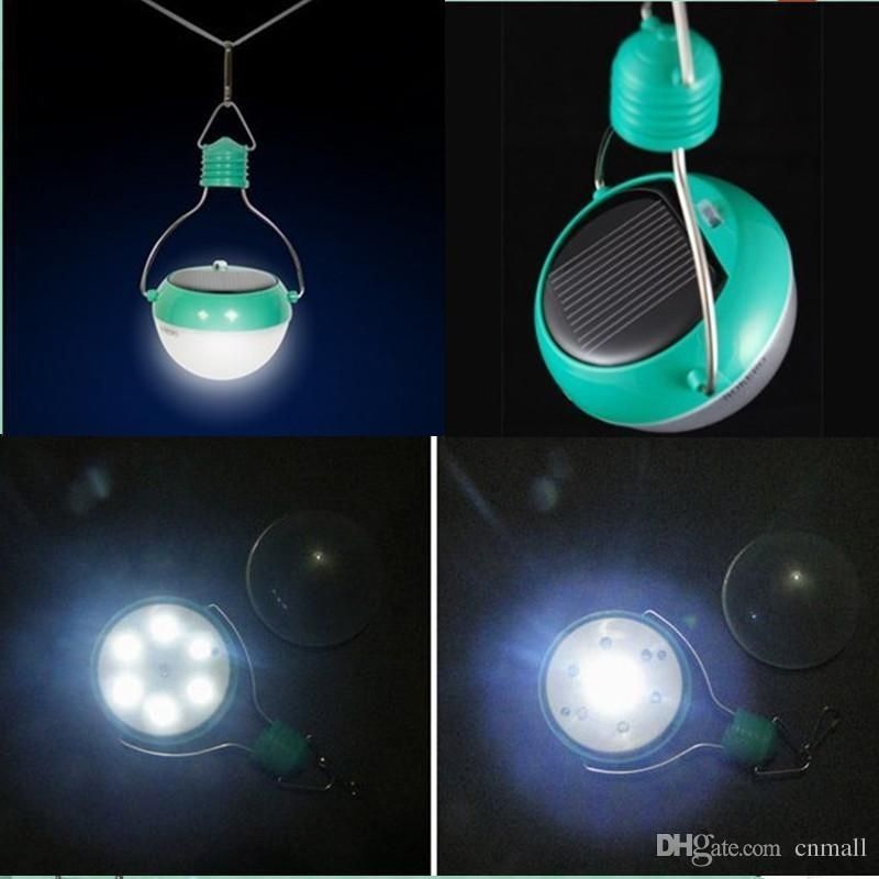 Best Outdoor Solar Lamps Solar Camping Lantern 7led Lighting Bulb For Outdoor Hanging Lights For Campers (Photo 6 of 10)
