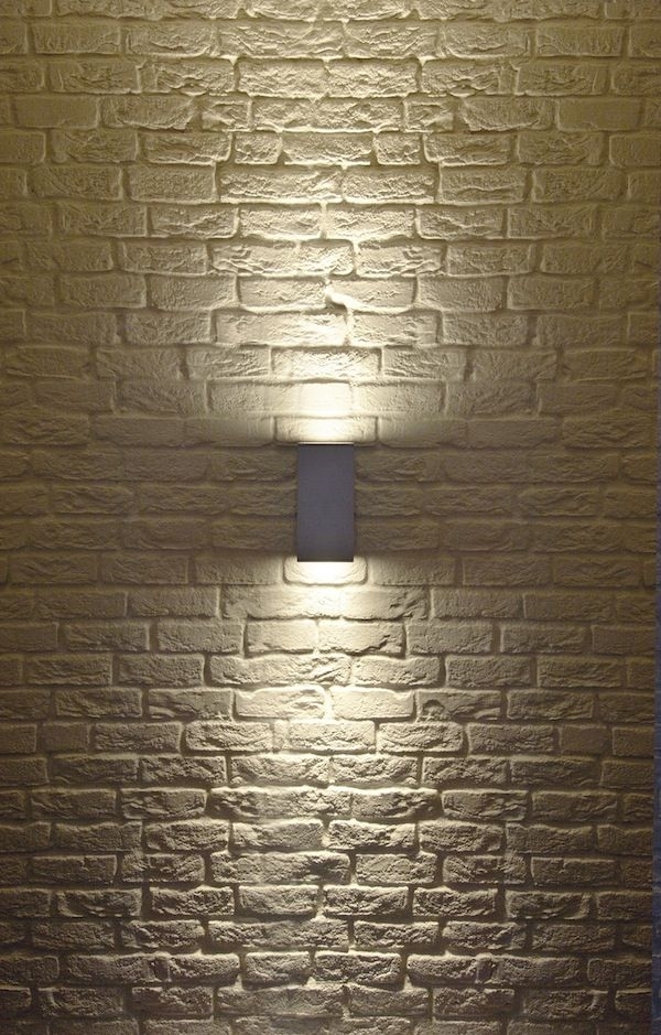 Big Theo Up/ Down Exterior Wall Sconceslv Lighting | 229574u Throughout Outdoor Wall Accent Lighting (Photo 1 of 10)