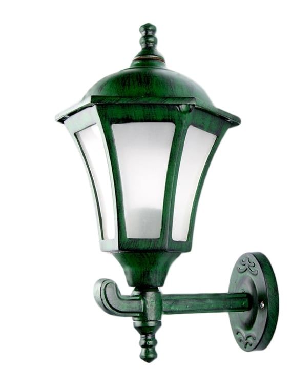 Buy Fos Lighting Classic Antique Green Outdoor Wall Lightfos In Green Outdoor Wall Lights (Photo 5 of 10)