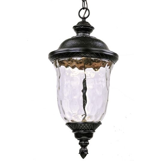 Carriage House Led Outdoor Hanging Lantern – Outdoor Hanging Lantern With Outdoor Hanging Carriage Lights (View 10 of 10)