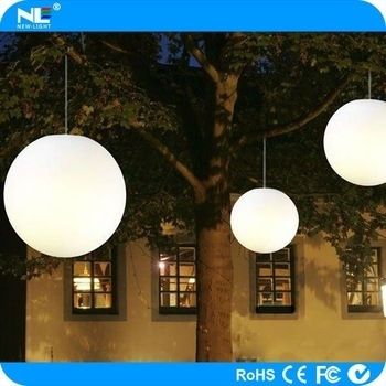 Color Changing Outdoor Led Hanging Light Balls / Christmas And With Outdoor Hanging Light Balls (Photo 1 of 10)
