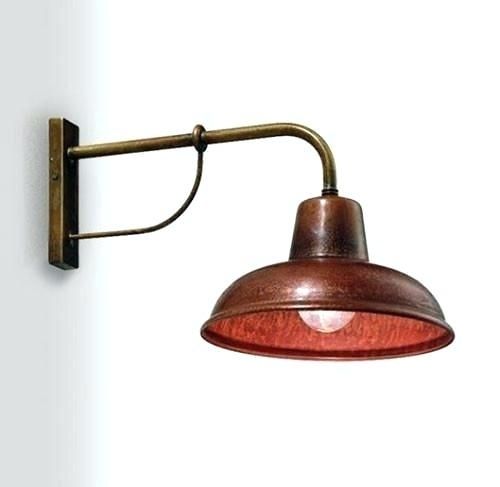 Copper Outdoor Wall Lights Ing Ing Copper Outdoor Wall Sconce With Regard To Copper Outdoor Wall Lighting (View 1 of 10)