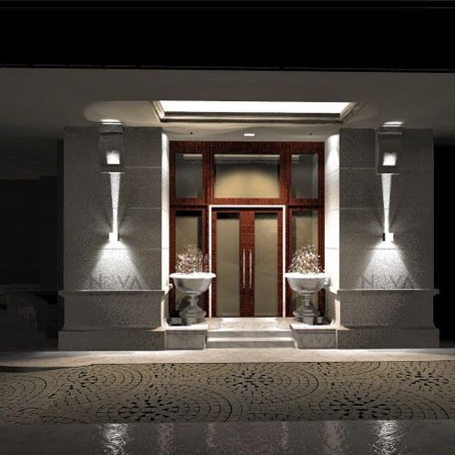 Cree Outdoor Wall Light, Led Up Down Wall Sconces Adjustable Wall With Regard To Up And Down Outdoor Wall Lighting (View 6 of 10)