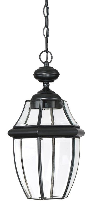 Darby Home Co Haines Led Outdoor Hanging Lantern & Reviews | Wayfair Intended For Led Outdoor Hanging Lanterns (View 4 of 10)