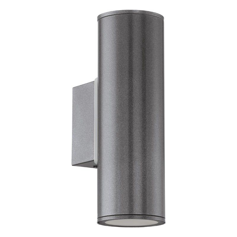 Eglo Riga Twin Led Outdoor Wall Light – Anthracite – Lighting Direct Inside Led Outdoor Wall Lighting (View 8 of 10)