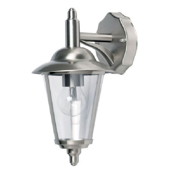 Endon Yg 861 Ss Wall Light| Downward Facing Ip44 Outdoor Stainless With Regard To Silver Outdoor Wall Lights (View 6 of 10)