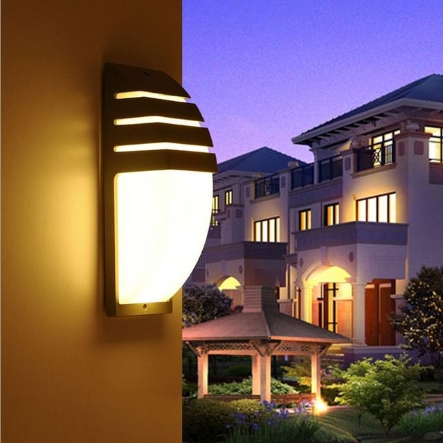Fashion Indoor And Outdoor Wall Lamp Led Residential Corridor Villa Throughout Residential Outdoor Wall Lighting (View 9 of 10)