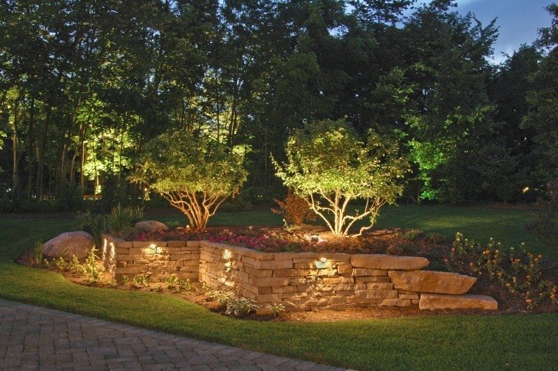 Garden Retaining Wall Lights : New Lighting Ideas For Dream For With Outdoor Retaining Wall Lighting (Photo 2 of 10)