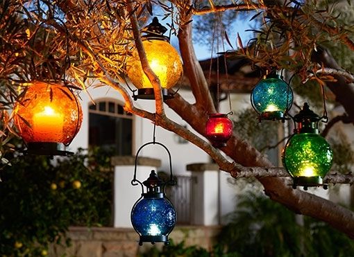 Hanging Lantern Tree – Garden Design Ideas In Outdoor Hanging Lanterns For Trees (View 3 of 10)