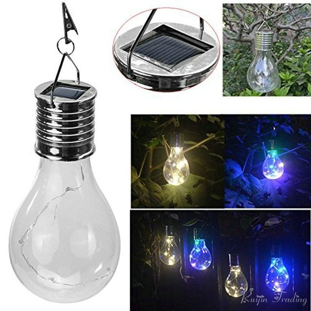Hanging Solar Led Light Bulb Wireless Rotatable Waterproof Outdoor With Regard To Wireless Outdoor Hanging Lights (Photo 8 of 10)