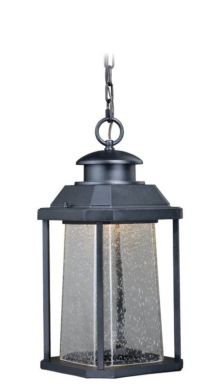Herrell 1 Light Led Outdoor Hanging Lantern & Reviews | Allmodern Intended For Led Outdoor Hanging Lanterns (Photo 1 of 10)