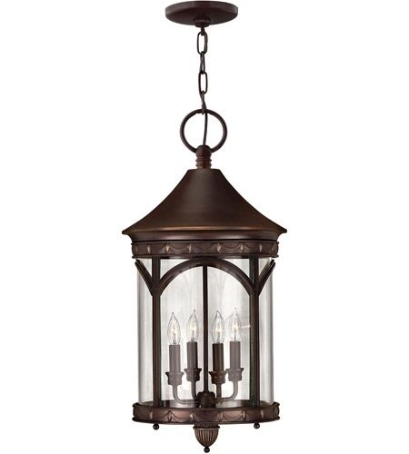 Hinkley 2312cb Lucerne 4 Light 13 Inch Copper Bronze Outdoor Hanging Regarding Hinkley Outdoor Hanging Lights (View 8 of 10)
