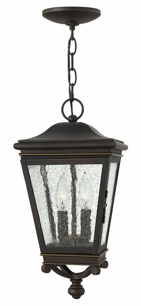 Hinkley 2462oz Lincoln Oil Rubbed Bronze Exterior Pendant Hanging With Regard To Hinkley Outdoor Hanging Lights (Photo 2 of 10)