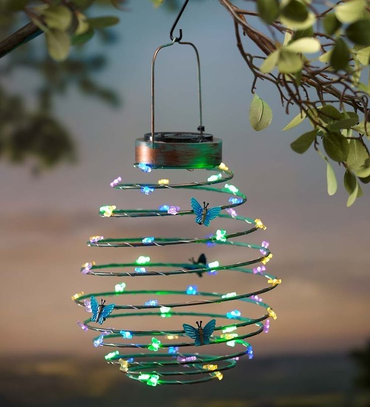Homey Ideas Solar Outdoor Christmas Decorations Lights Powered Power With Regard To Outdoor Hanging Ornament Lights (View 7 of 10)