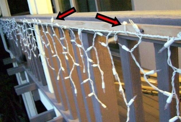 How To Hang Outdoor Christmas Lights | Apartment Balcony Decorating For Hanging Outdoor Christmas Lights Hooks (Photo 7 of 10)