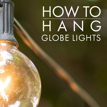 How To Hang Outdoor Globe String Lights Regarding Hanging Outdoor Rope Lights (View 7 of 10)