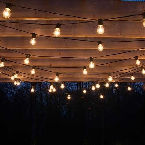 How To Plan And Hang Patio Lights | Patio Lighting, Pergolas And Patios With Outdoor Hanging String Lanterns (View 4 of 10)