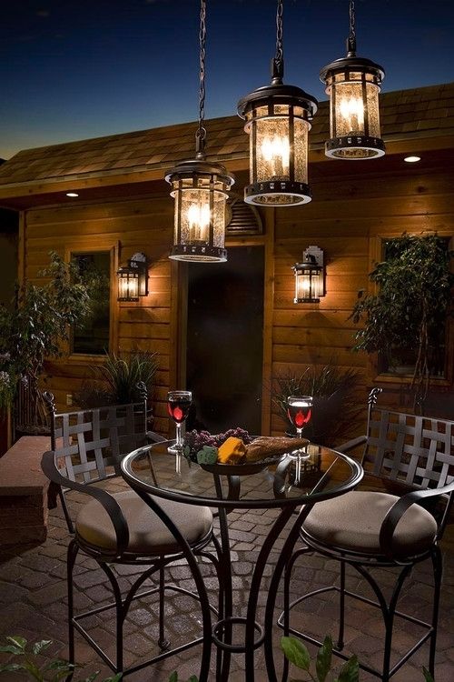 Ideas For Hanging Outdoor String Lights 4505 For Hanging Outdoor With Hanging Outdoor Lights On House (Photo 6 of 10)