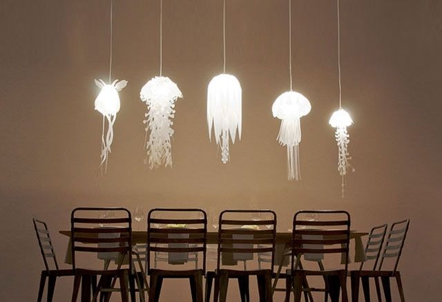 Jellyfish Lamps For Unique Outdoor Hanging Lights (Photo 1 of 10)