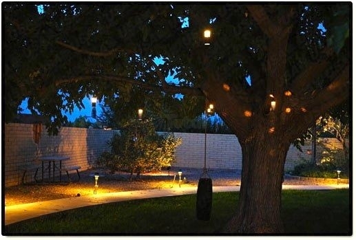 Landscape Lighting 9013 Bk Low Voltage Pinhole Hanging Tree Light For Outdoor Low Voltage Hanging Tree Lights (Photo 1 of 10)