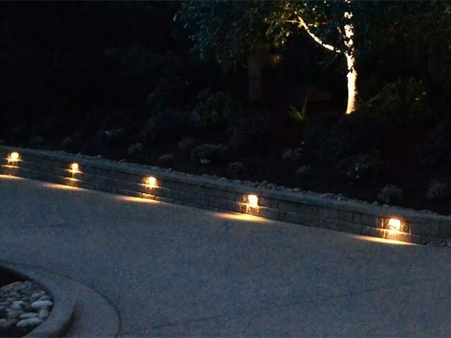 Landscape Wall Lighting Retaining Wall Lights Lighting For Versa Throughout Outdoor Retaining Wall Lighting (View 9 of 10)