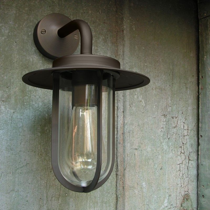 Montparnasse Wall Lantern – Bronze – Lighting Direct Regarding Bronze Outdoor Wall Lighting (View 4 of 10)
