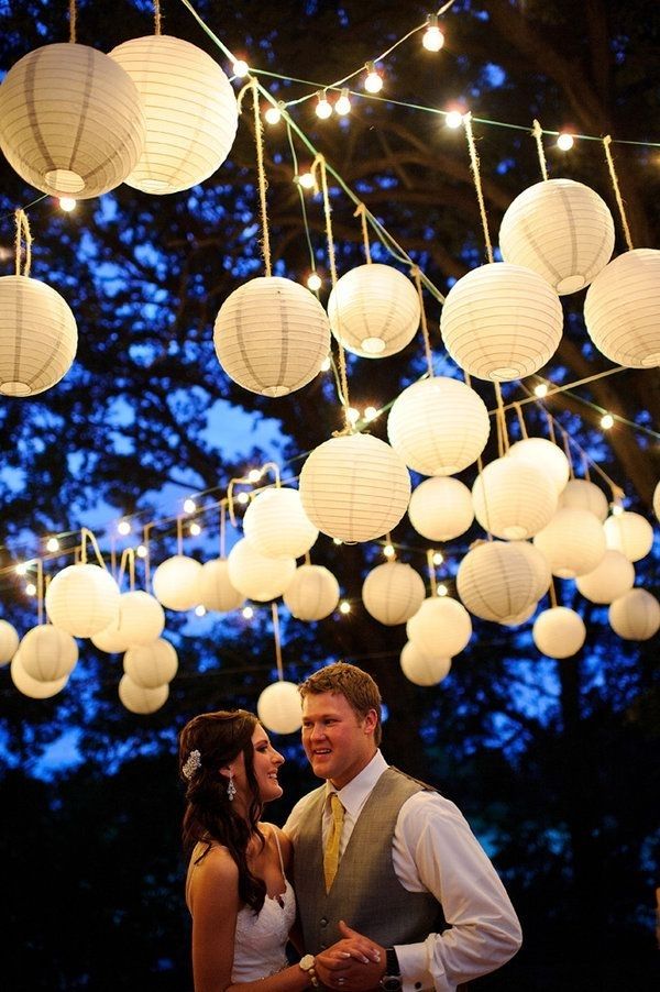 Okoboji Weddingrazvan Photography | Hanging Lanterns, Wedding Throughout Outdoor Hanging Chinese Lanterns (Photo 3 of 10)