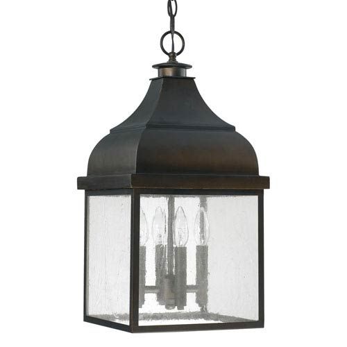 Outdoor Hanging Lights On Sale | Bellacor Within Outdoor Hanging Lanterns With Stand (Photo 1 of 10)