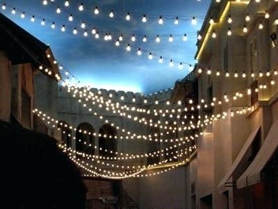 Outdoor Hanging Lights String – Selyutin (View 9 of 10)