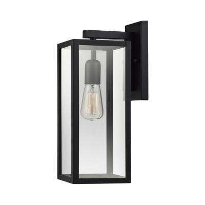 Outdoor Wall Mounted Lighting – Outdoor Lighting – The Home Depot Throughout Outdoor Wall Mounted Lighting (Photo 1 of 10)