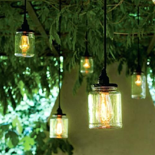 Outside Hanging Lights Hanging String Lights On Patio Medium Size Of With Regard To Outdoor Hanging Garden Lights (Photo 1 of 10)