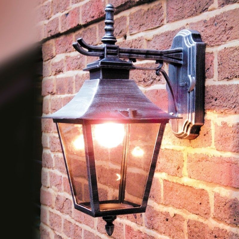 Paber Palazzo Coach Outdoor Hanging Lantern Wall Light | Lighting In Outdoor Hanging Lanterns With Pir (View 2 of 10)