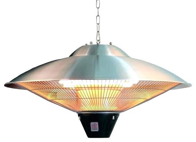 Patio ~ Heat Lamp Patio Patio Heaters Electric Hanging Gebo Infrared In Outdoor Hanging Heat Lamps (Photo 1 of 10)