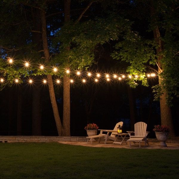 Patio String Lights – Yard Envy Regarding Hanging Outdoor Rope Lights (Photo 9 of 10)