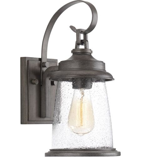 Progress P560083 103 Conover 1 Light 14 Inch Antique Pewter Outdoor Inside Pewter Outdoor Wall Lights (View 8 of 10)