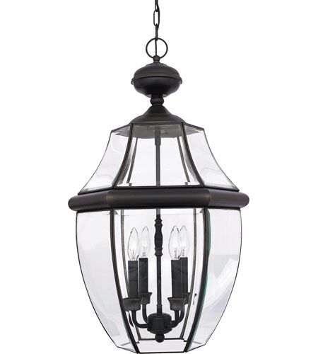 Quoizel Ny1180z Newbury 4 Light 16 Inch Medici Bronze Outdoor With Quoizel Outdoor Hanging Lights (Photo 4 of 10)