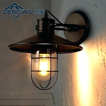 Retro Outdoor Wall Lights Vintage Outdoor Wall Lanterns Inside Retro Outdoor Wall Lighting (Photo 5 of 10)